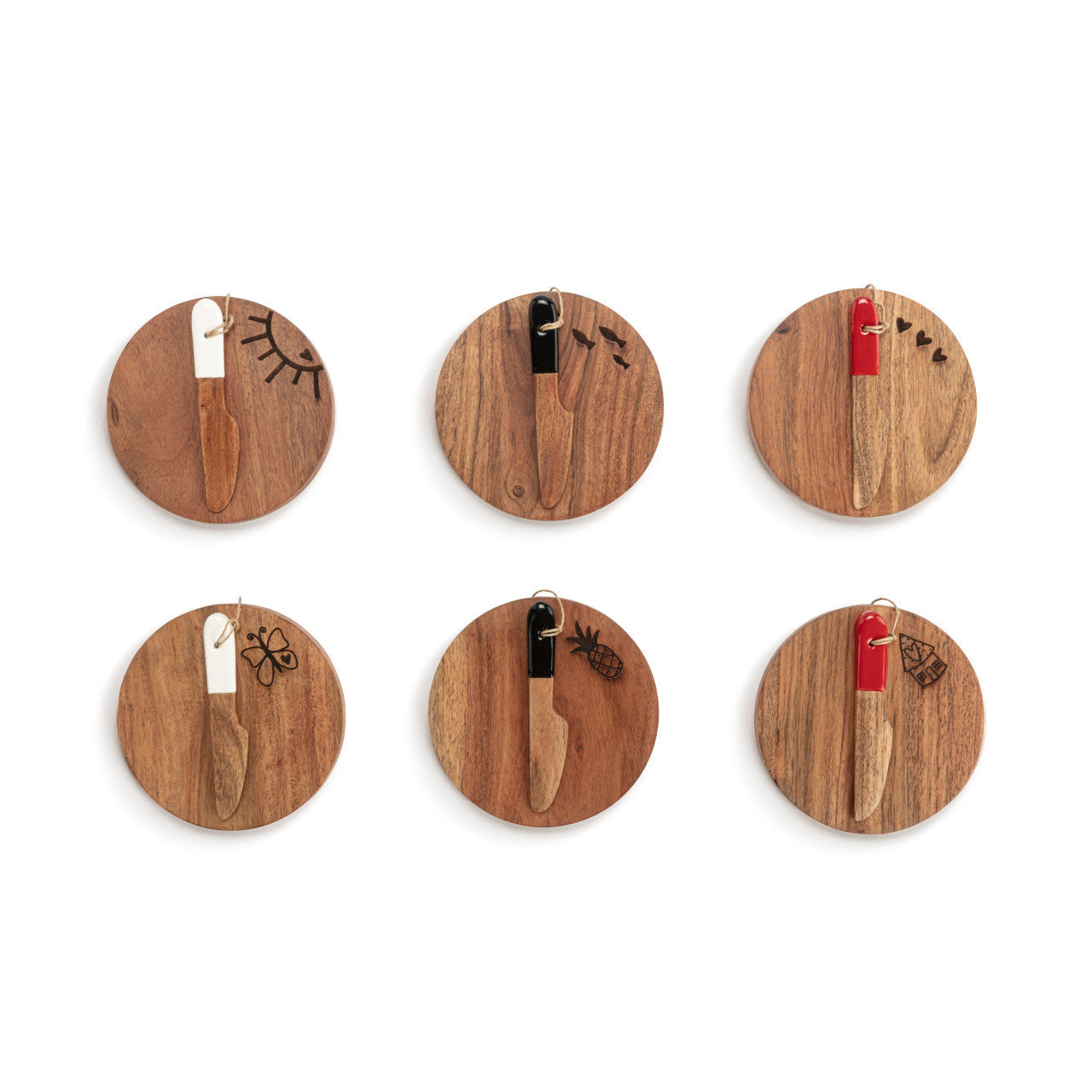 Mini Wood Serving Boards