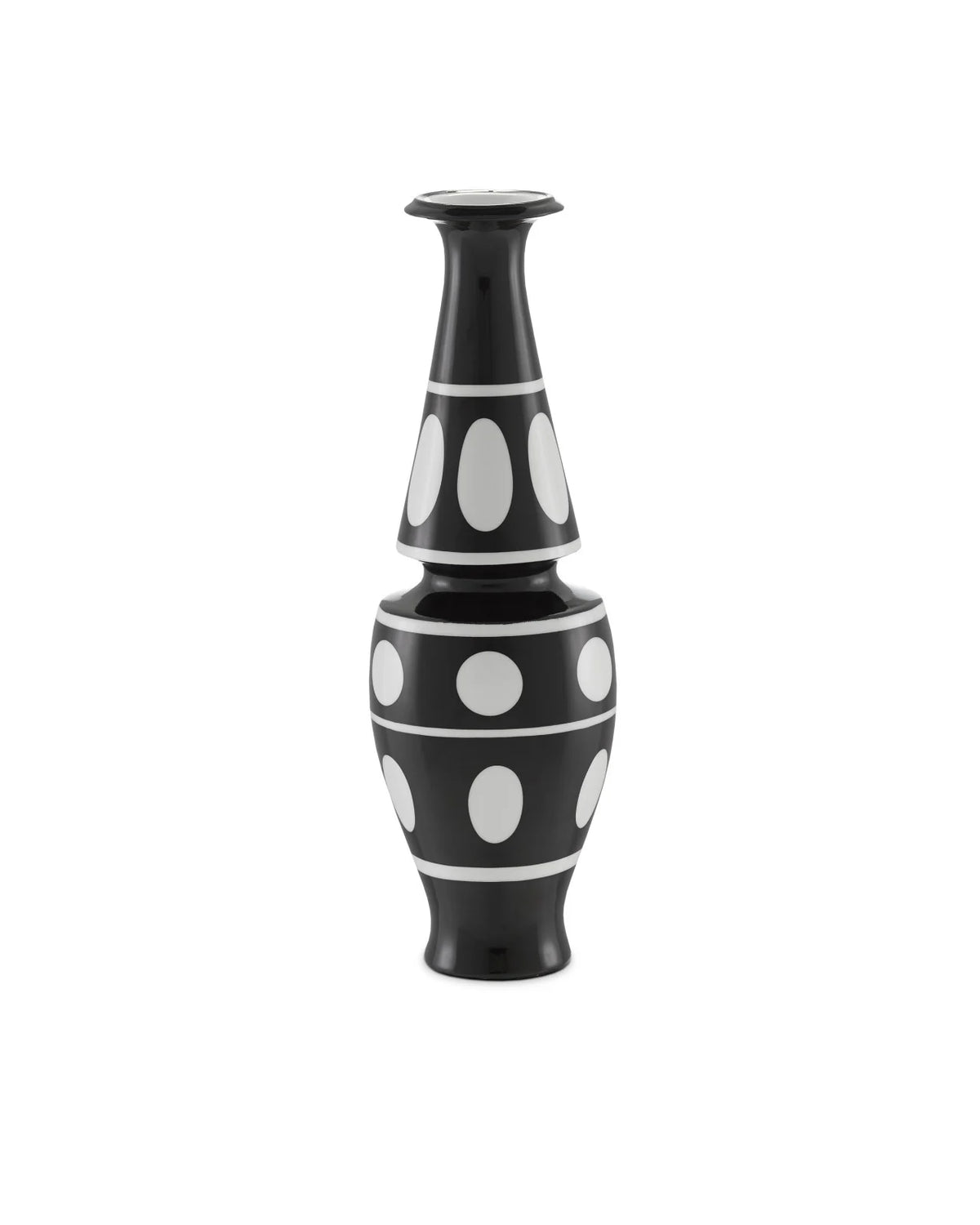 De Luca Black & White Vase