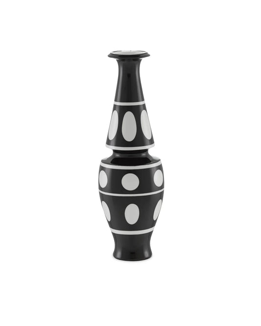 De Luca Black & White Vase