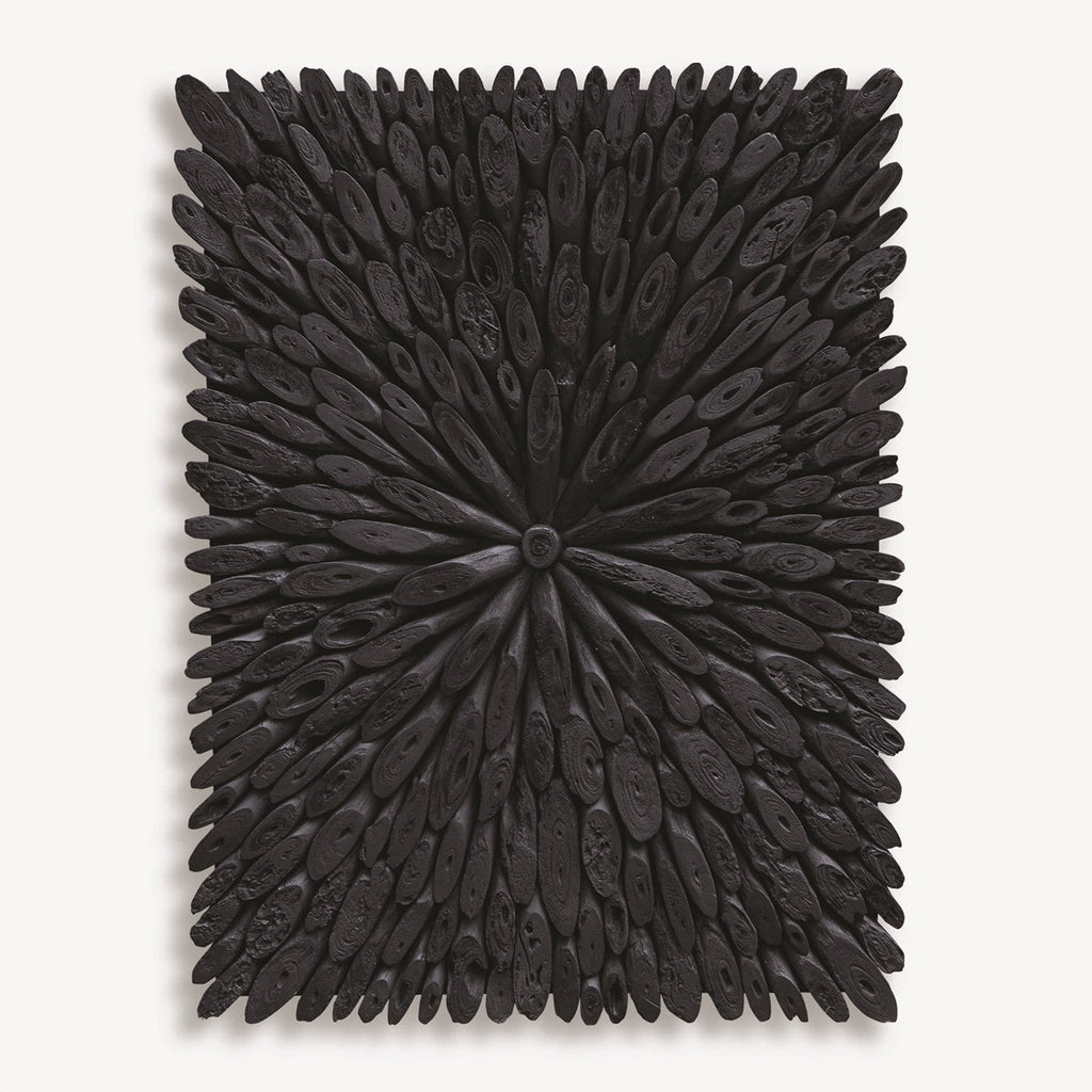 Bahama Wood Wall Décor, Black