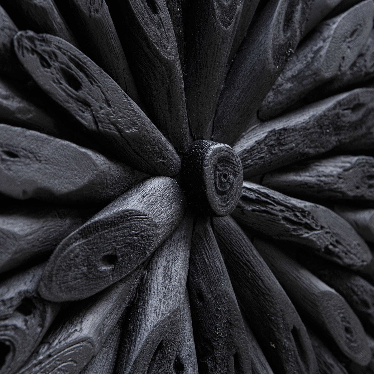 Bahama Wood Wall Décor, Black