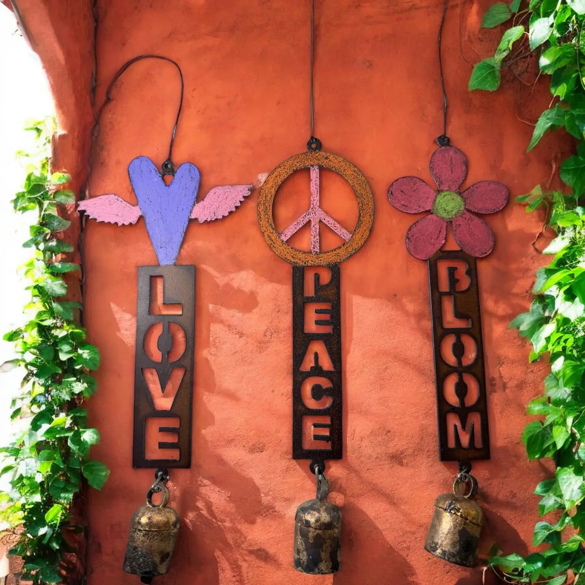 Metal Chime Bell Garden Ornament