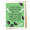 Ralph Waldo Emerson Quote Graduation Card