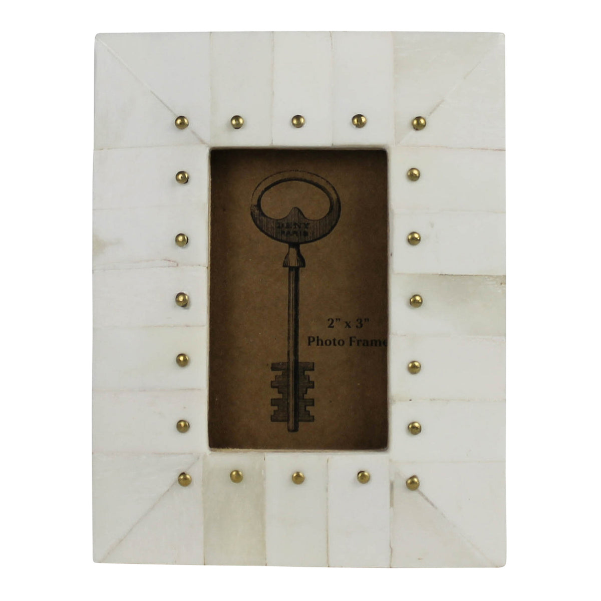 Brass Rivet Bone Frames