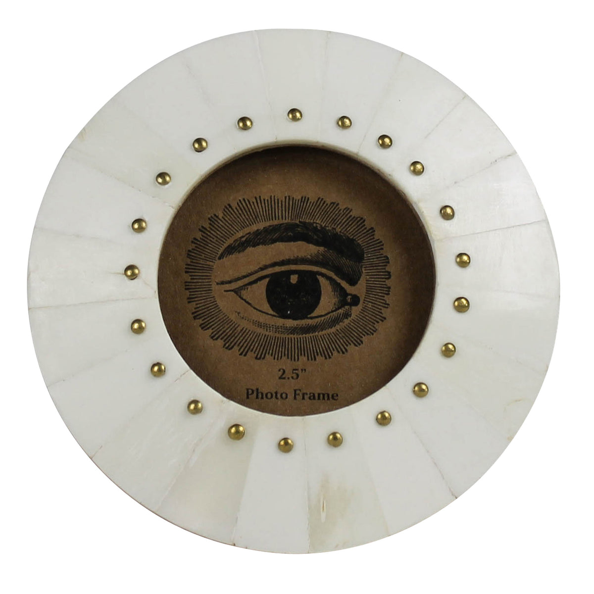 Brass Rivet Bone Frames
