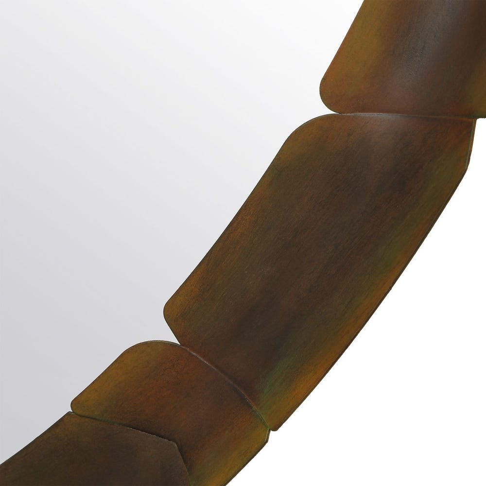 Auger Round Mirror