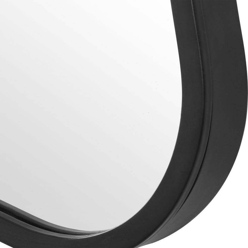 Black Pavia Vanity Mirror