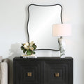 Black Pavia Vanity Mirror