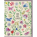 Butterflies Flowers Greeting Card