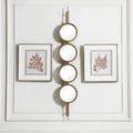 Button Mirror, Gold
