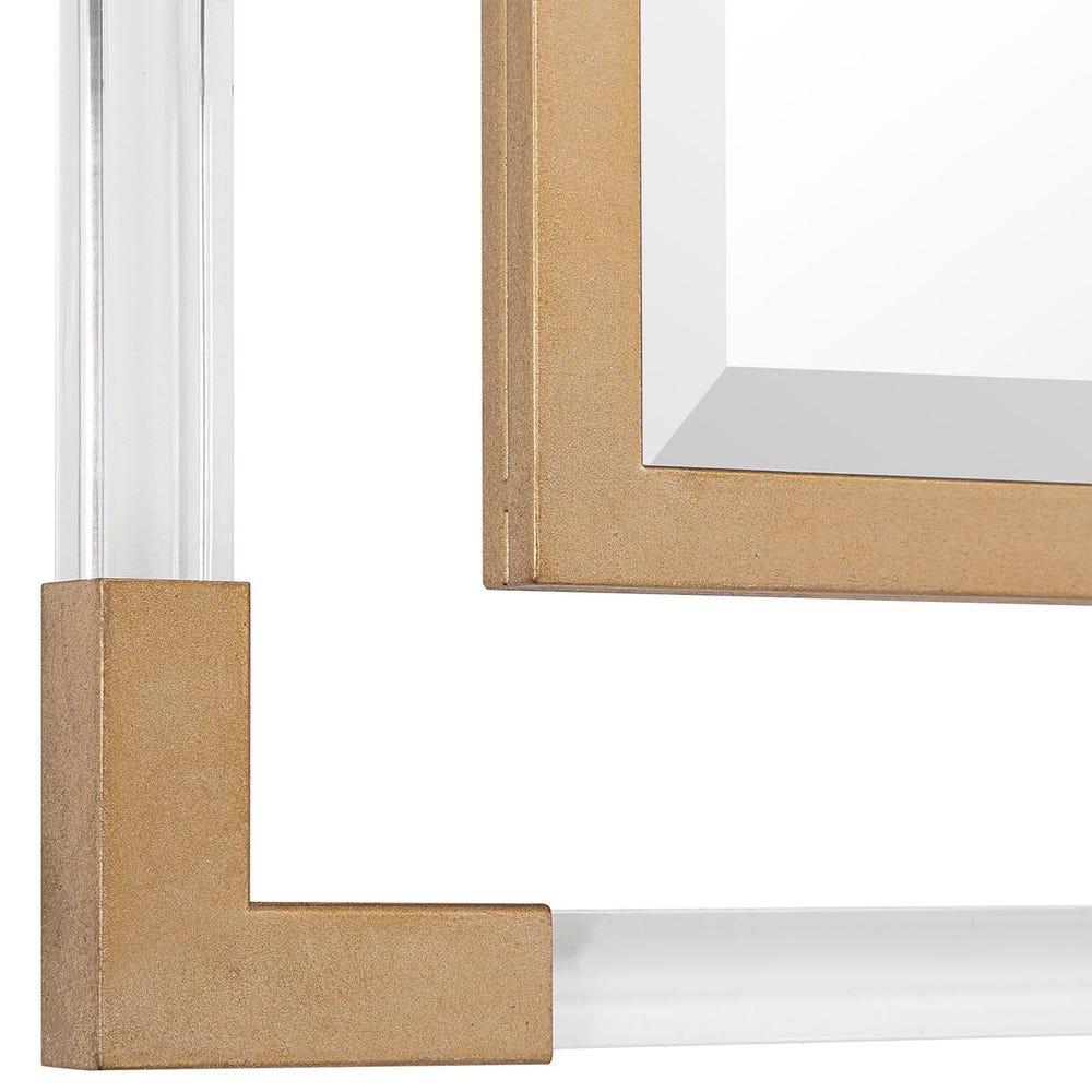 Balkan Square Mirror, Gold