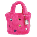 Glitzy Purse with Lip Gloss Keychain