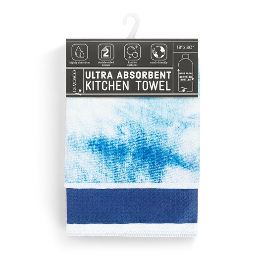 Indigo Reversible Absorbent Towel