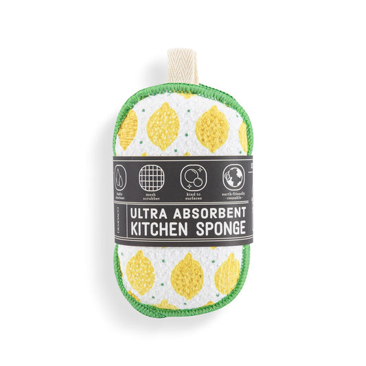 Lemons Absorbent Sponge Set