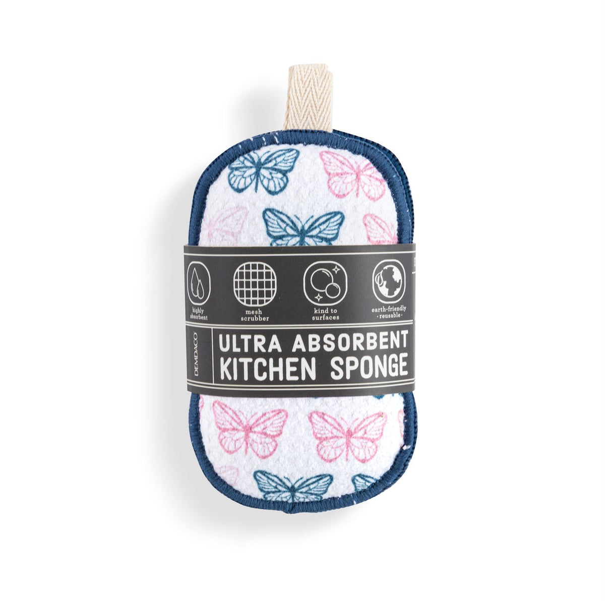Butterflies Absorbent Sponge Set