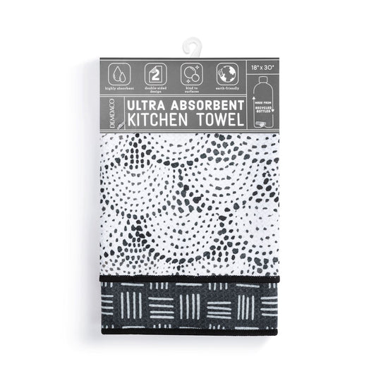 Modern Arch Reversible Absorbent Towel