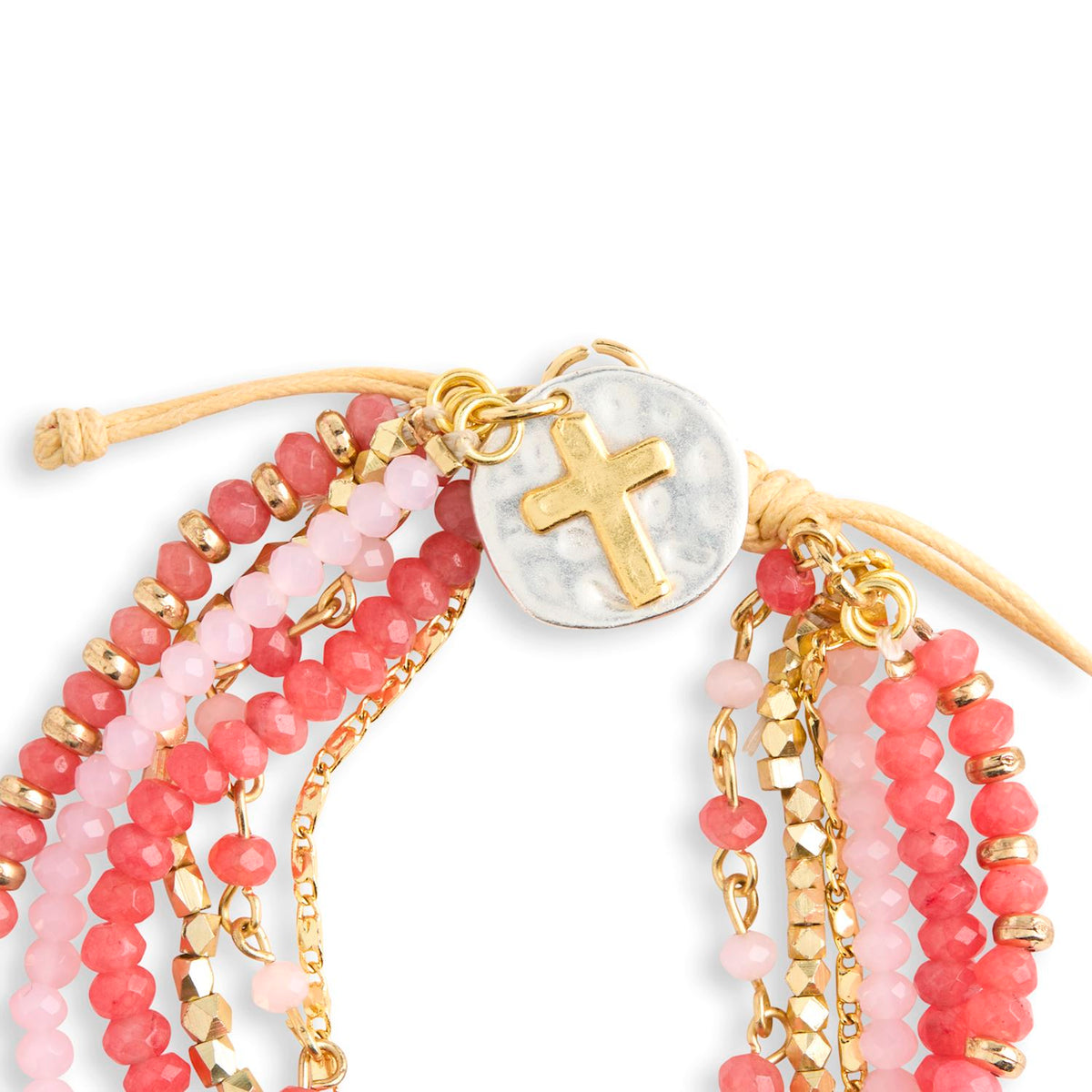 Your Journey Prayer Bracelet - Blush Pink