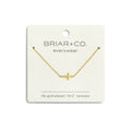 Gold Cross Charm Necklace
