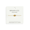 Gold Sunburst Charm Bracelet