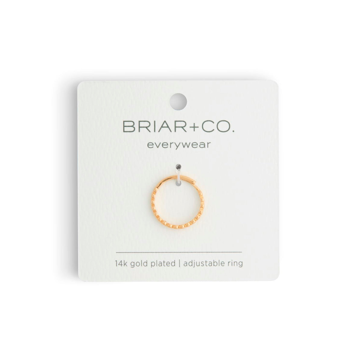 Gold Beaded Ring