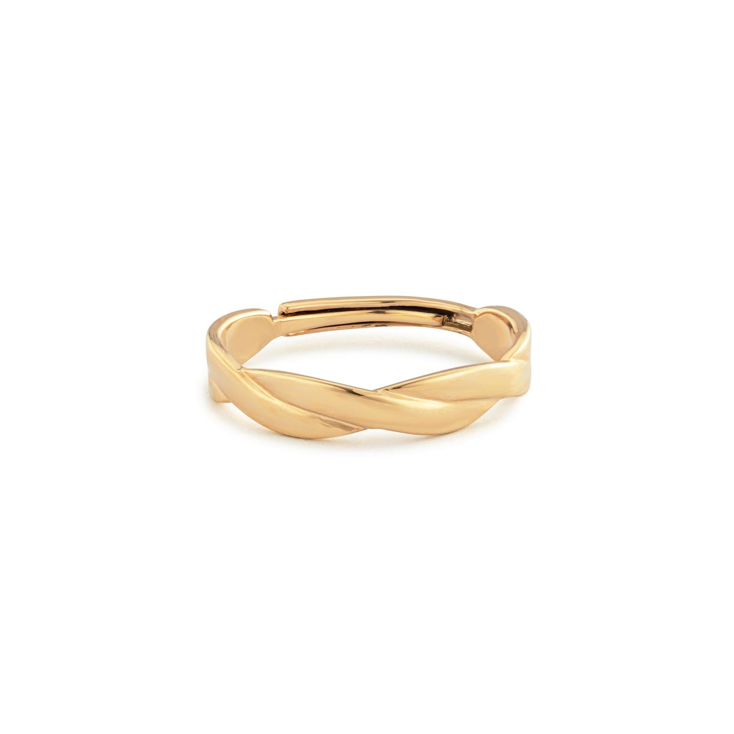 Gold Braided Ring