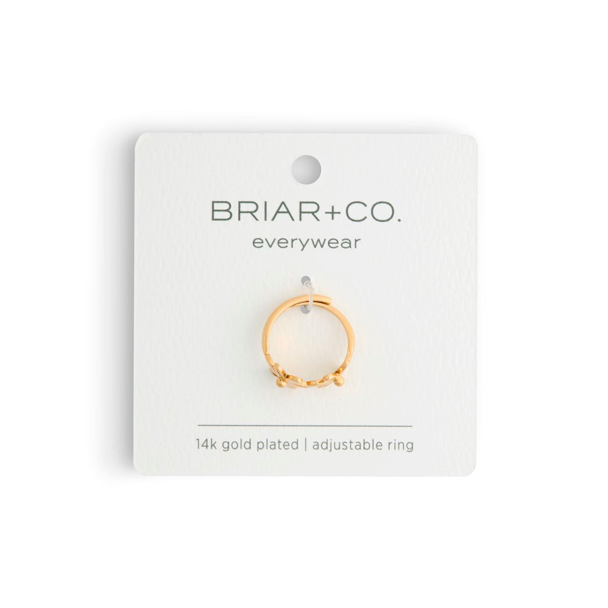 Gold Double Daisy Ring