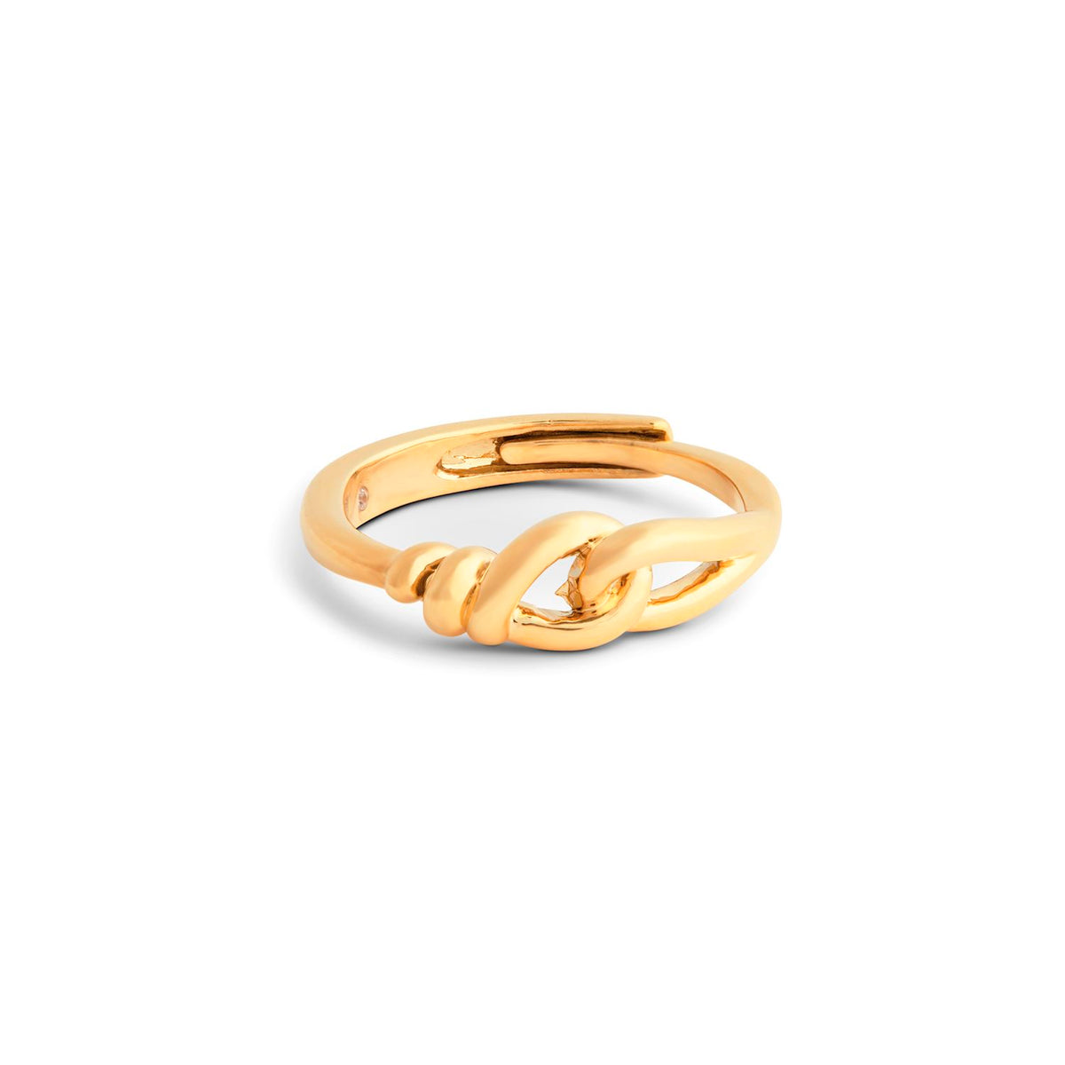 Gold Innerlock Knot Ring