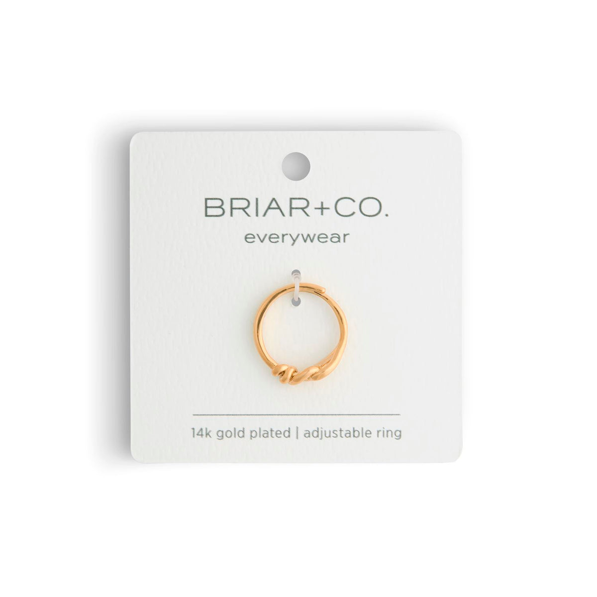 Gold Innerlock Knot Ring