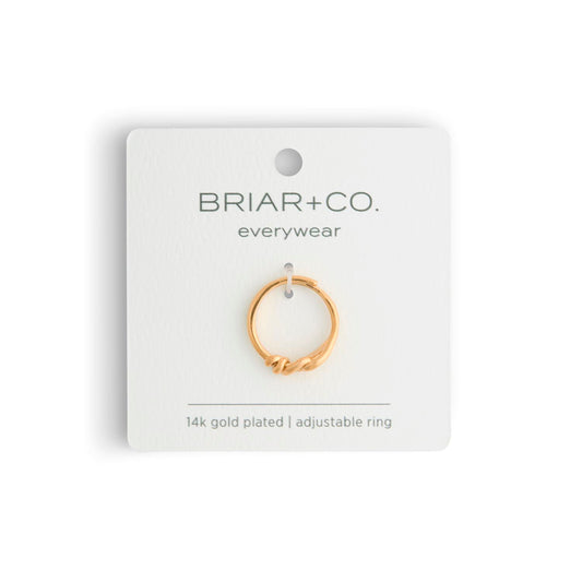 Gold Innerlock Knot Ring