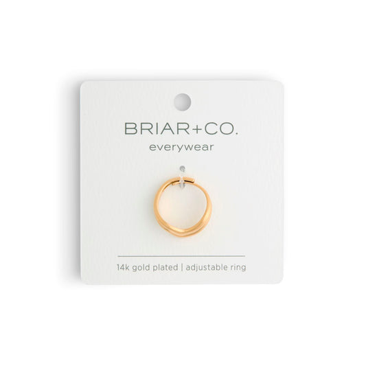 Gold Wave Ring