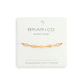 Gold Vintage Clear Gemstone Bracelet