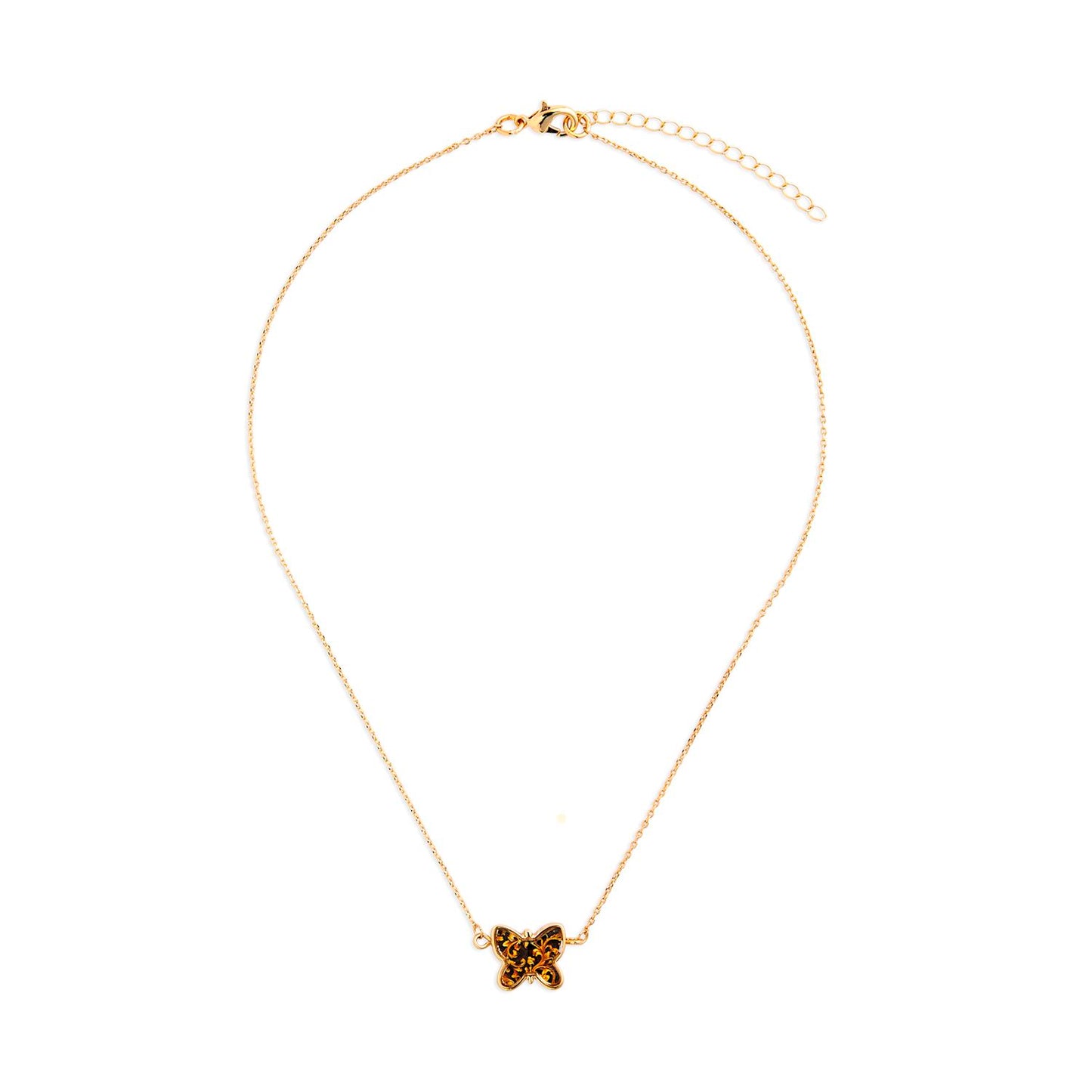 Artful Butterfly Necklace - You're Strong