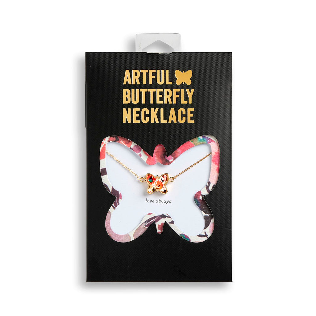 Artful Butterfly Necklace - Love Always
