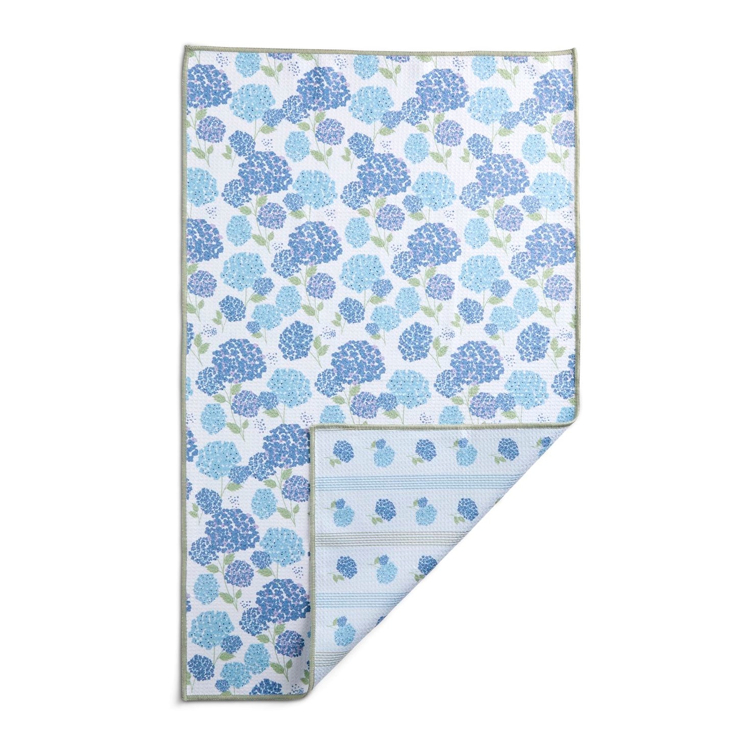 Hydrangea Reversible Absorbent Towel