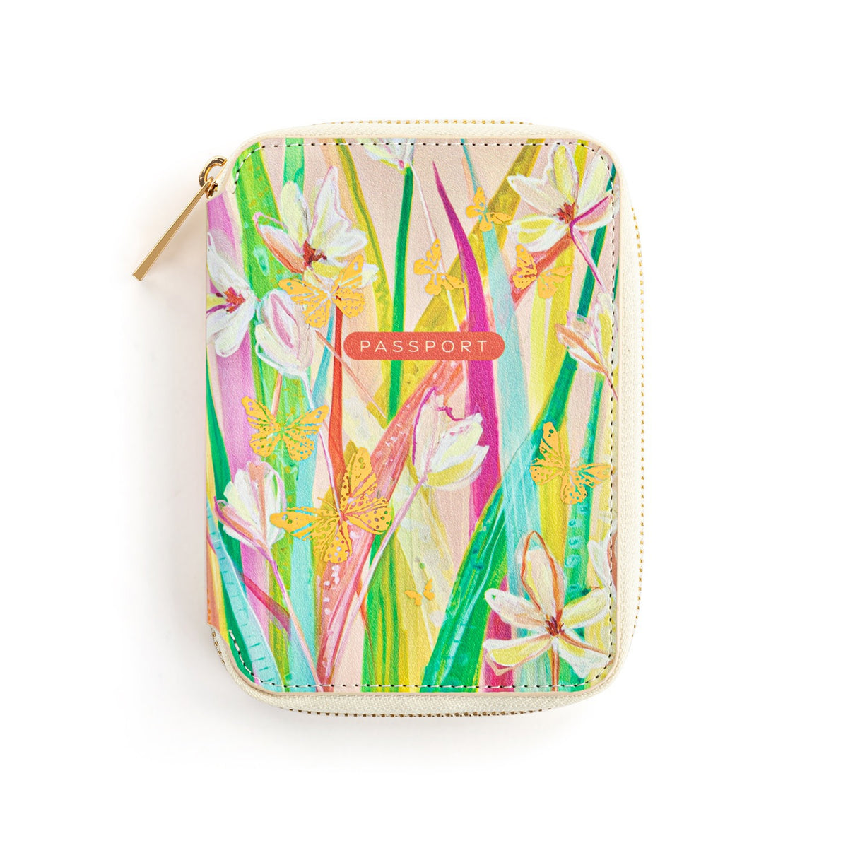 Floral Passport RFID Wallet