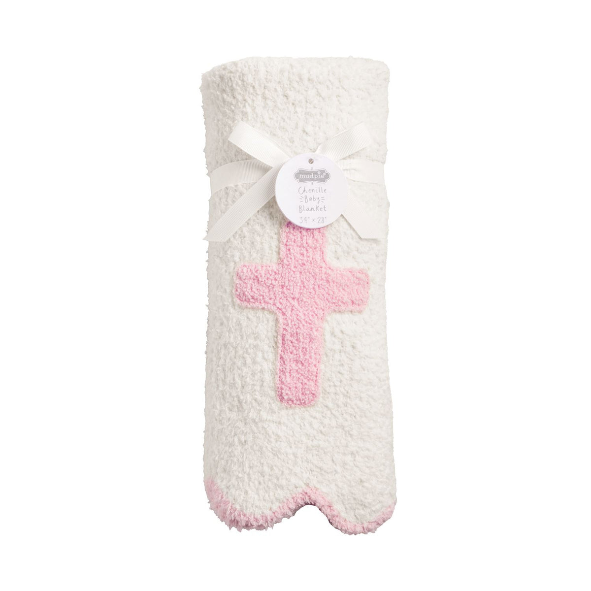Cross Chenille Baby Blankets