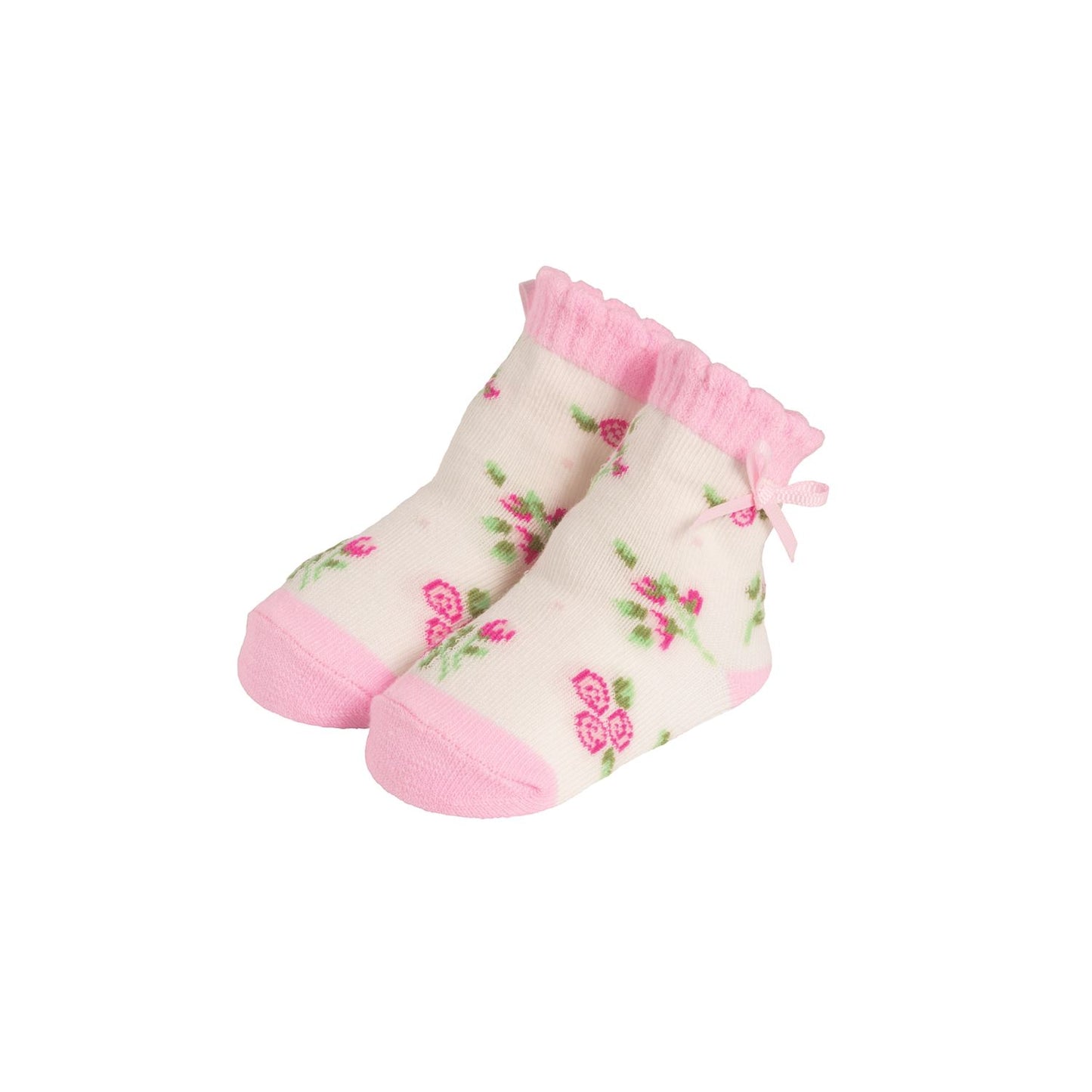 Rose Heart Socks