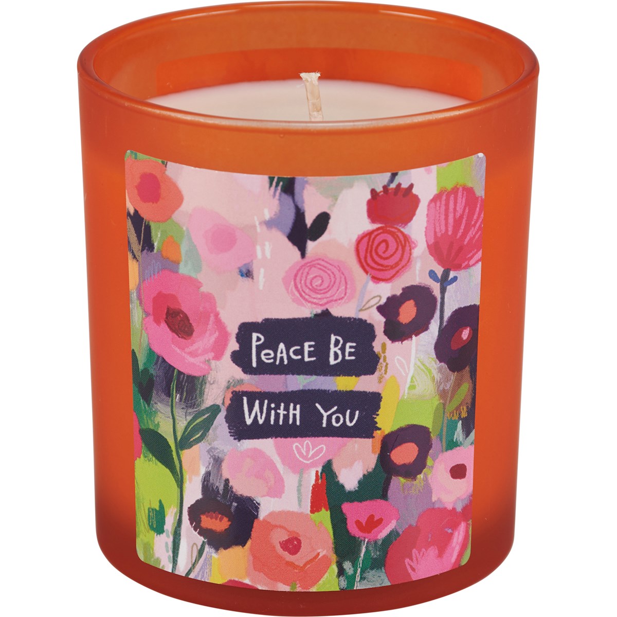 Peace Be With You Jar Candle