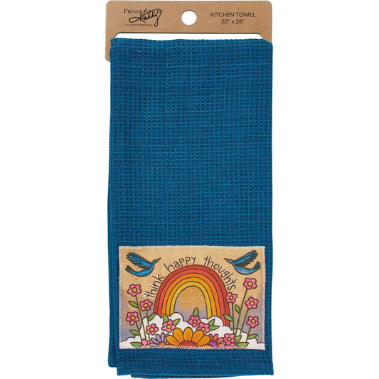Think Happy Thoughts Kitchen Towel