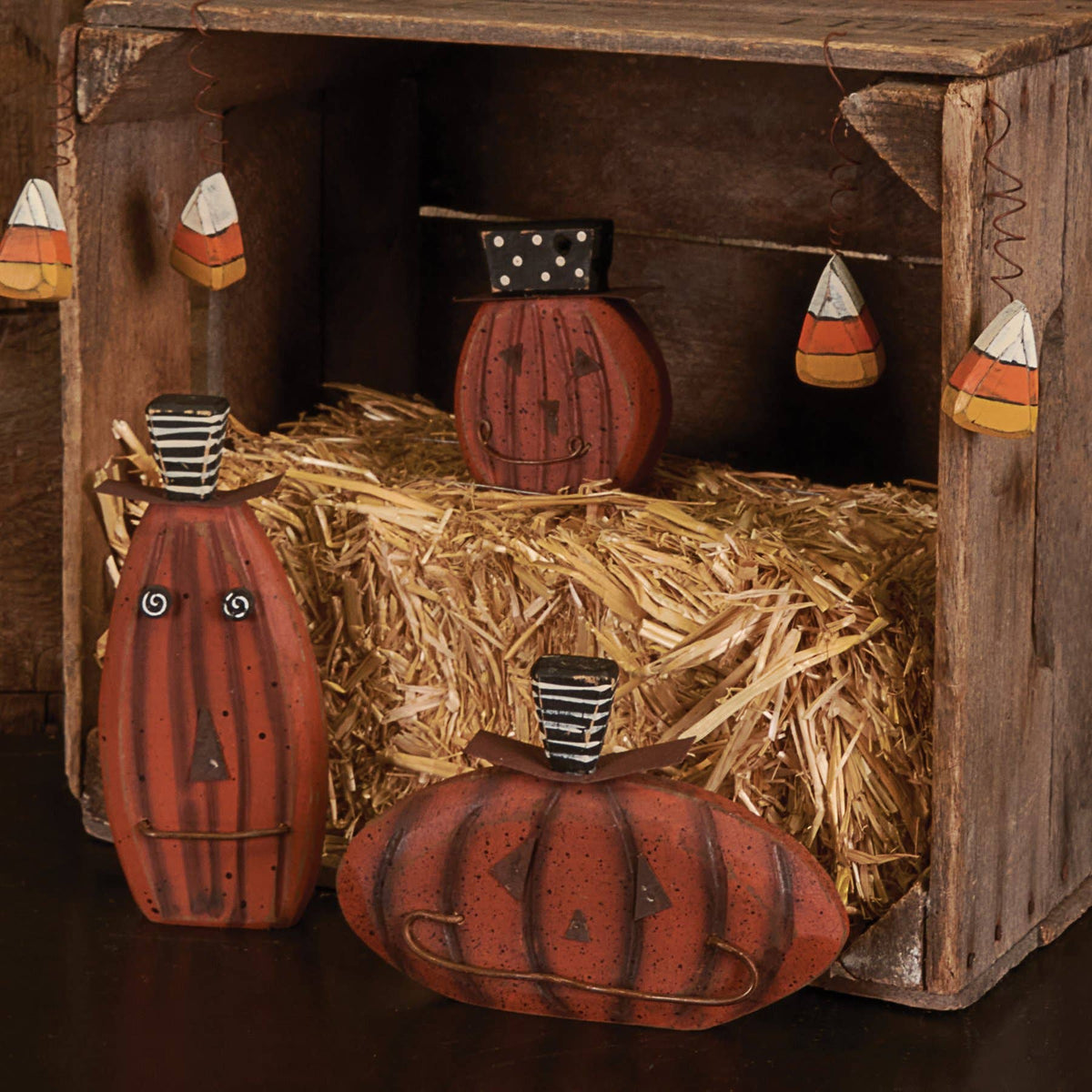 Small Jack O'Lantern Sitters