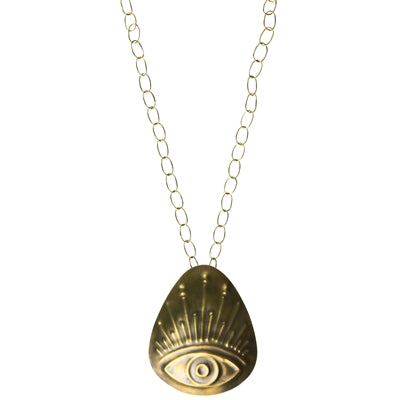 Eye Pendant Drop Necklace
