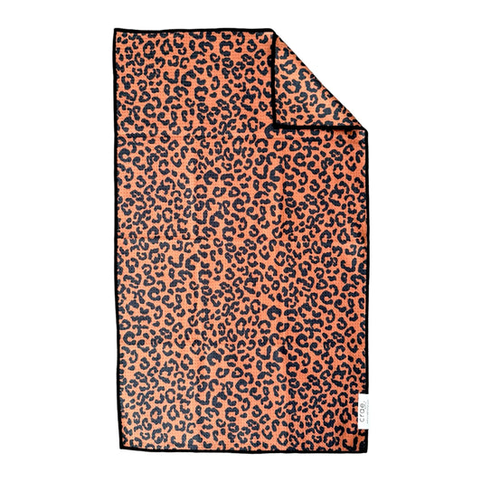 Double-Sided Hand Towel - Wild Cat
