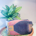 Kantha Zipper Box Pouch