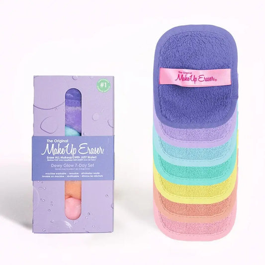 Dewy Glow Makeup Eraser 7 Day Set