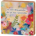 Fairy Godmother Block Sign