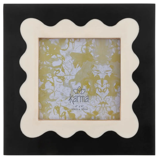 Squiggle Square Resin Frame