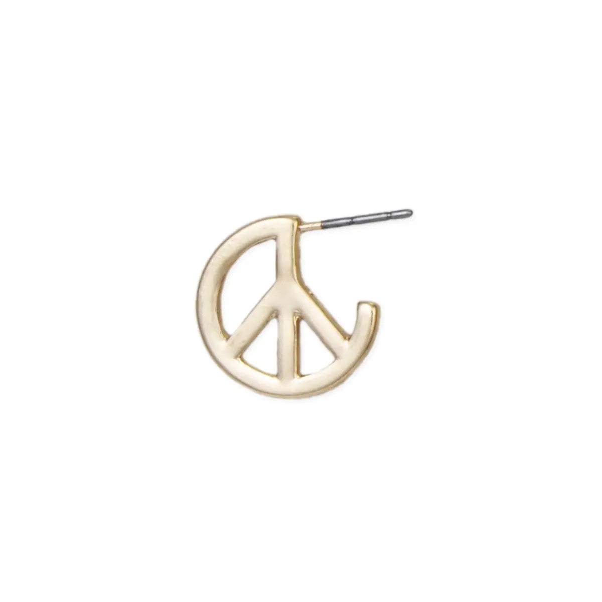 Think Peace Hoop Earrings