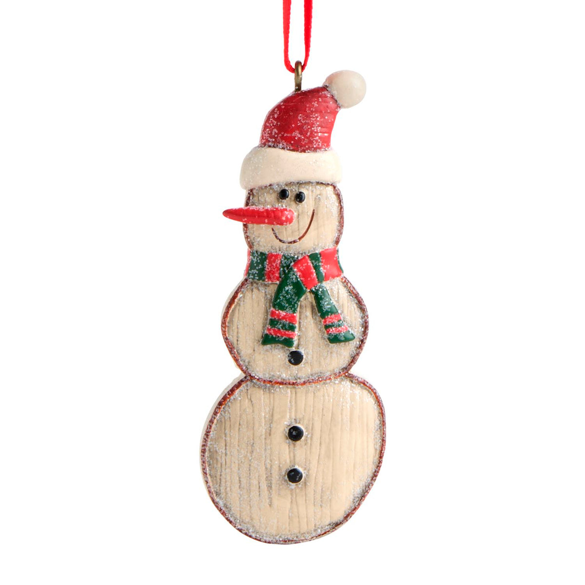 Snowman Mini Resin Ornament
