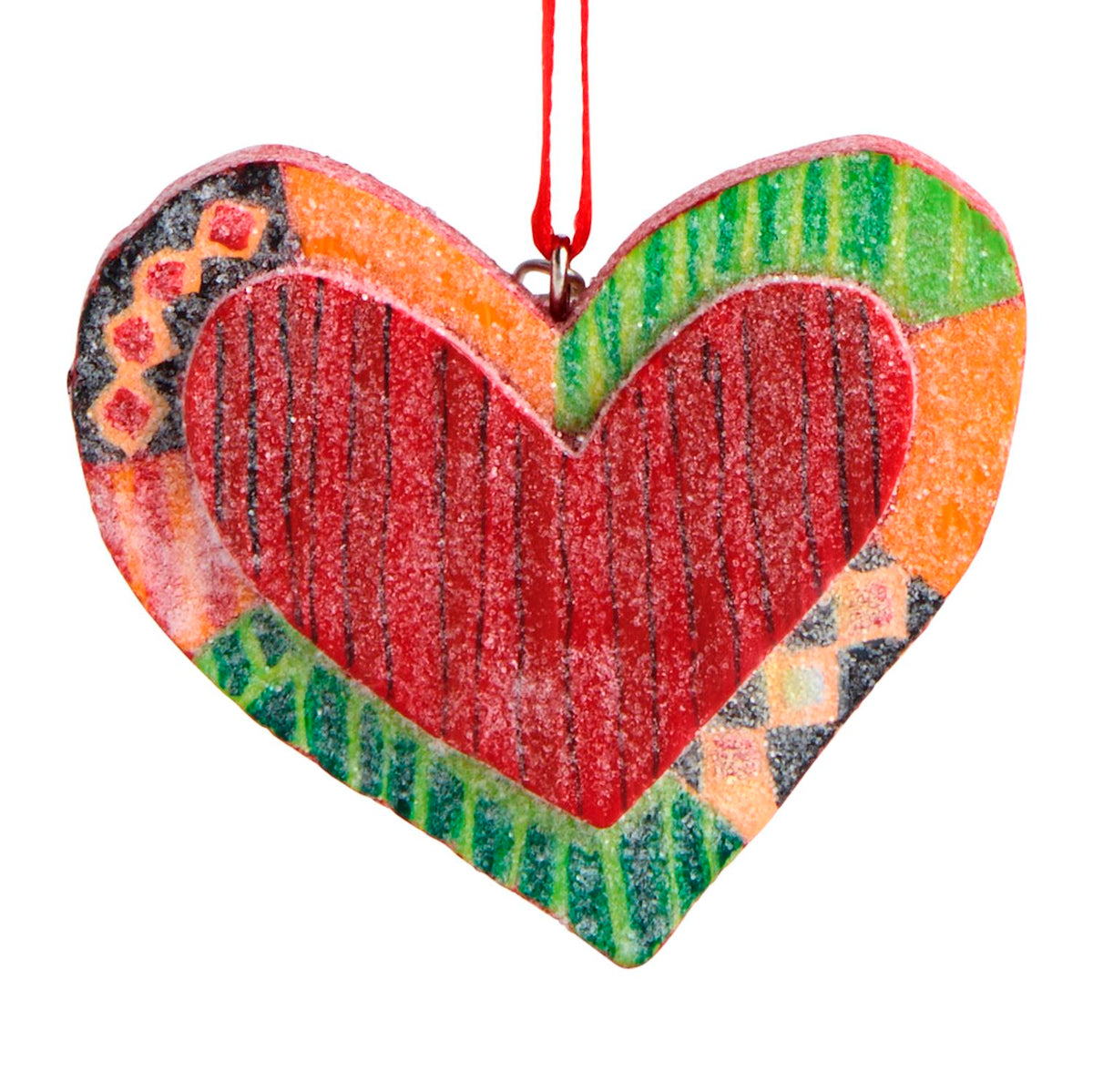Heart Mini Resin Ornament
