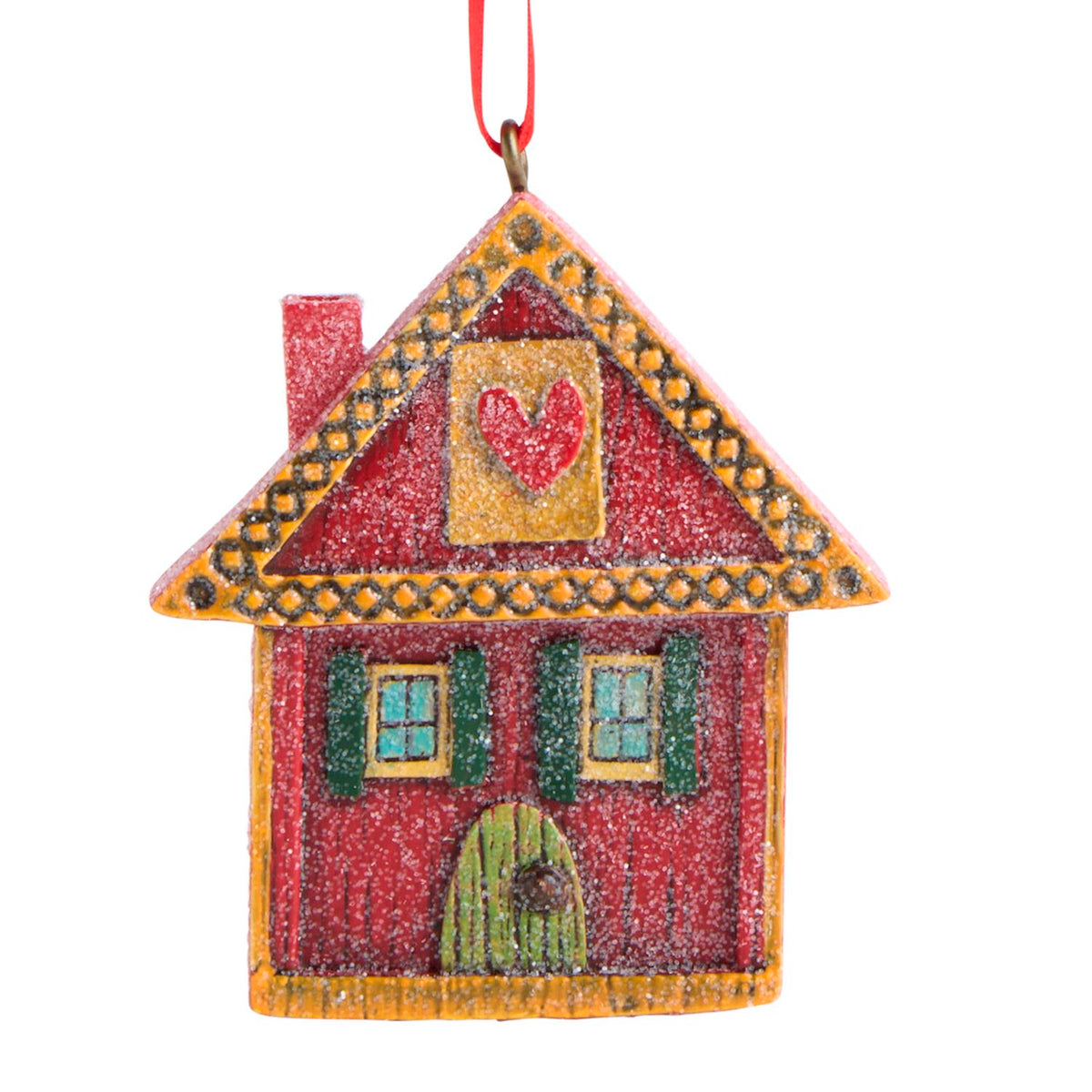 Holiday Home Mini Resin Ornament